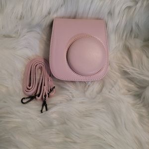 NEW Instax mini 8/9 camera carrier with straps light pink